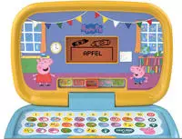 vtech 553504 Lerncomputer Peppas Lernlaptop, 3-6 Jahre, mit 15 Lernspielen &