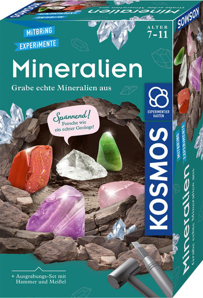 Kosmos Mineralien Ausgrabungs-Set (657901)