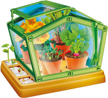 Clementoni Mein neues Gewächshaus Experimentier-Set (59383) – Spielerisches Lernen fördert nachhaltiges Verständnis