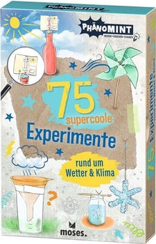 moses. Verlag PhänoMINT 75 supercoole Experimente rund um Wetter & Klima