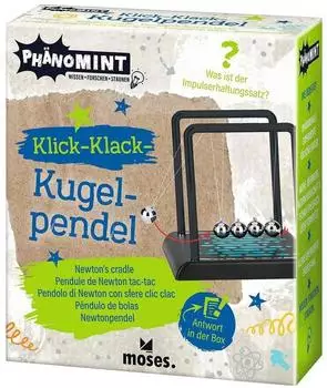 moses. Verlag 30333 Ph&auml;noMINT Klick-Klack-Kugelpendel