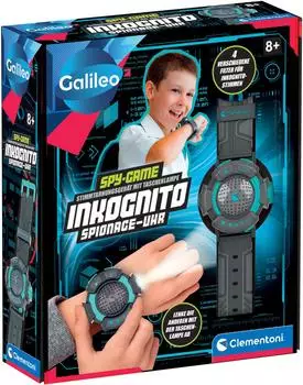 Clementoni 59435 Inkognito Spionage-Uhr