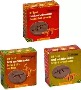 Die Spiegelburg 20908 Fossil zum Selbermachen Dino-Skelett - T-Rex World, sortiert