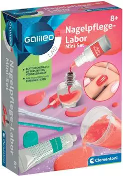 Clementoni 59376 Nagelpflege-Labor Mini-Set