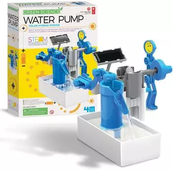 4M Grünes Hybrid-Solar-Wasserpumpen-Wissenschaftsset (403425)