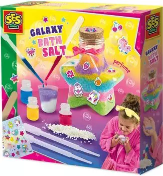SES Creative Galaxy Badesalz-Set, für Kinder ab 8 Jahren (14775)