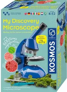Kosmos My Discovery Microscope Mikroskop Experimentierkasten ab 8 Jahren (617523)