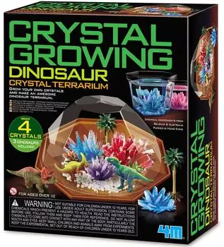 4M Dino Crystal Terrarium, mehrfarbig (403926)