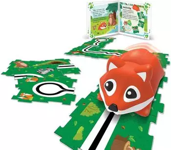 Learning Resources Coding Critters Go-Pets Fuchs Scrambles, MINT, interaktives Haustier, ab 4 Jahren (LER3097)