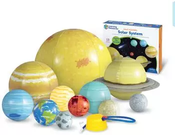 Learning Resources Aufblasbares Sonnensystem-Set, 13-teilig, für Kinder ab 5 Jahren (LER2434)