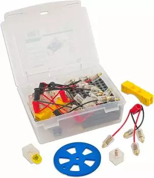 Betzold Lernbausatz "Stromkreise" - Experimentierbox Strom, Licht, Bewegung