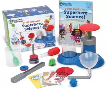 Learning Resources MINT Explorers Wissenschaft für Superhelden, 10 Experimente (LER9310)