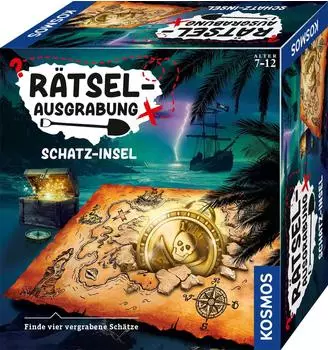 Kosmos Rätsel-Ausgrabung Schatz-Insel