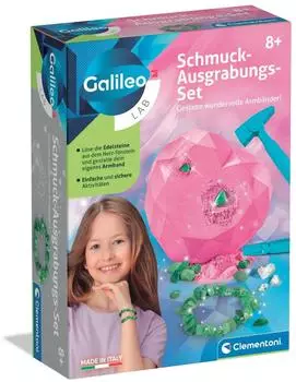 Clementoni Vedes Schmuck-Ausgrabungs-Set