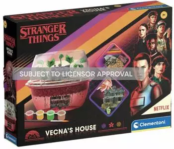 Clementoni Stranger Things Vecna's Hideout Upside Down Terrarium