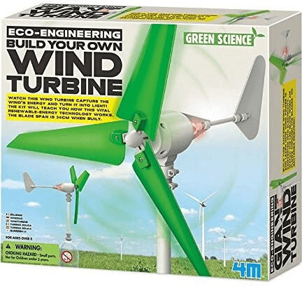 4M Industrial Development Eco-Engineering Build Your Own Wind Turbine Test  TOP Angebote ab 17,47 € (April 2023)