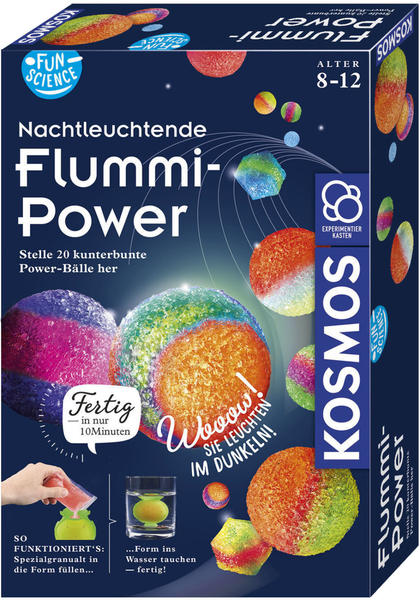 Kosmos Fun Science Nachtleuchtende Flummi-Power