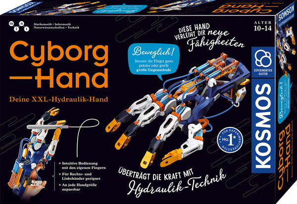 Kosmos Cyborg-Hand Deine XXL-Hydraulik-Hand (62084)