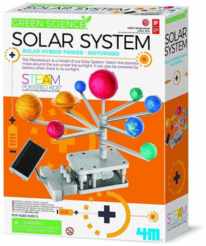 4M Green Science - Sonnensystem mit Solar-Hybrid-Antrieb