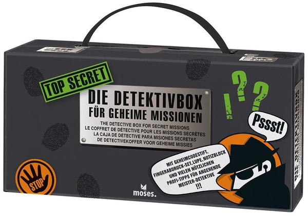moses. Verlag Top Secret - Detektivbox für geheime Missionen (30711)