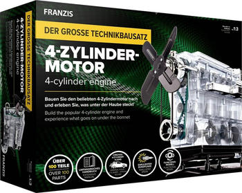 Franzis Der große Technikbausatz 4-Zylinder-Motor
