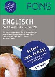 PONS Der Sofort-Wortschatz Englisch (DE) (Win/Mac)