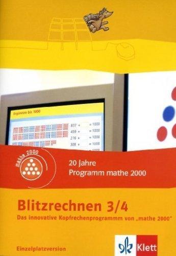 Klett Verlag Blitzrechnen 3/4 - Kopfrechnen (DE) (Win/Mac)