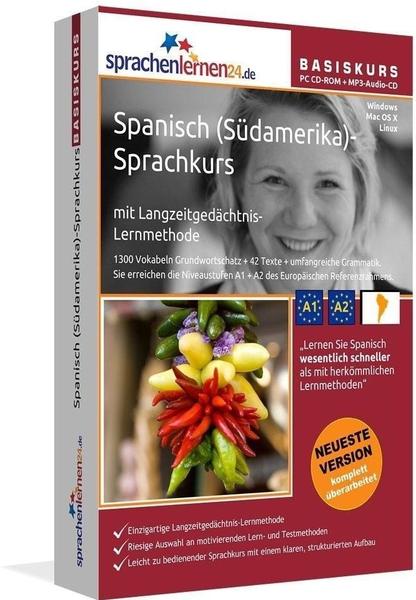 sprachenlernen24 Basis-Sprachkurs: Spanisch (Südamerika) (DE) (Win/Mac/Linux)