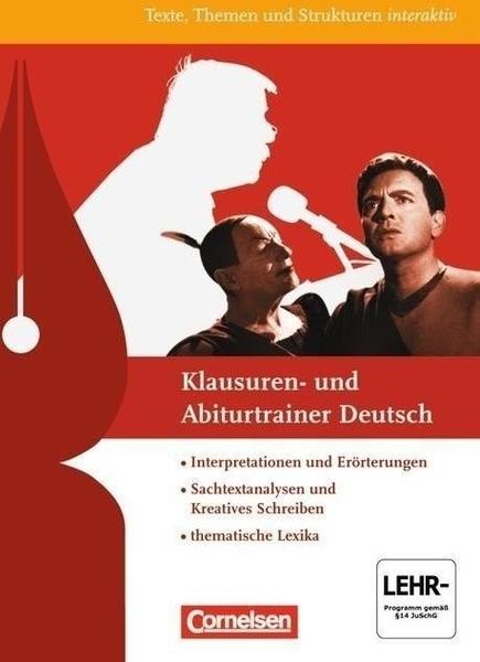 Cornelsen Verlag Texte Themen und Strukturen - interaktiv - Software für das Lernen zu Hause. Literatur - Sprache