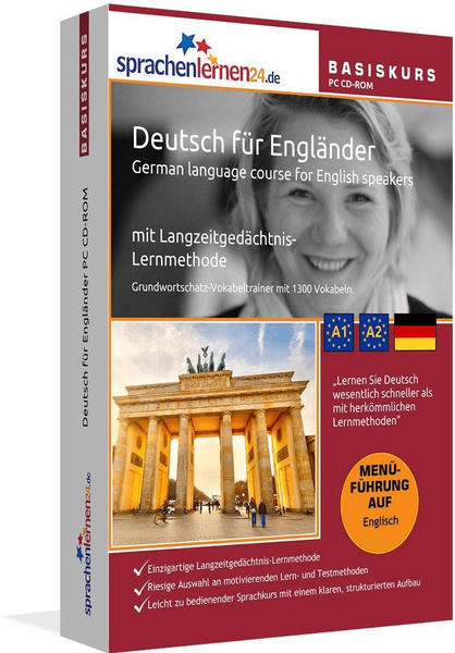 sprachenlernen24 Basiskurs: Deutsch für Engländer
