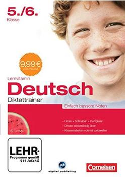 Cornelsen Lernvitamin Deutsch Diktattrainer - 5./6. Klasse Ausgabe 2012 (DE) (Win)