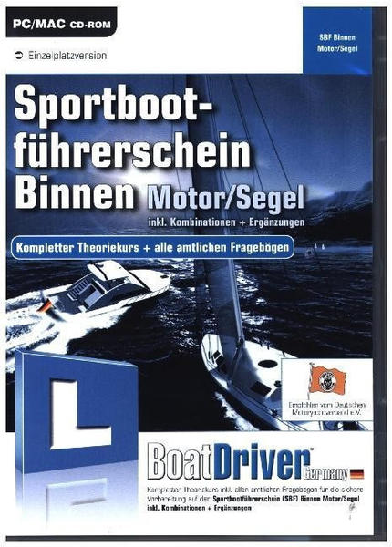 BoatDriver Germany - Sportbootführerschein Binnen Segel/Motor