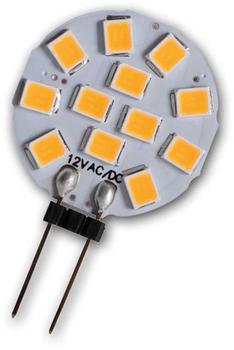 Kanlux G4 LED Lampe superflach 1.2W warmweiss 18502 Ersatz für G4/GU4 Halogenlampen