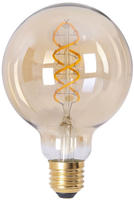 n&auml;ve LED-Leuchtmittel "Dilly" E27 3 Stk. Warmwei&szlig; Retro &Oslash; 9,5cm Filament, 3er Set,