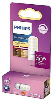 Philips LED Standard Brenner mit 40W GY6.35 Sockel warmweiß dimmbar