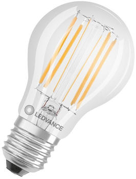 LEDVANCE LED-Lampe E27 LEDCLA75D7.5940FILCL
