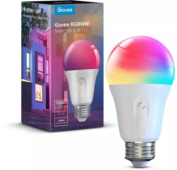 Govee Smart LED Bulb E27 1200 lm H60093C1