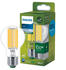 Philips LED Lampe E27 - Birne A60 7,3W 1535lm 4000K ersetzt 100W Einerpack transparent