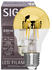Sigor 7W Kopfspiegel gold E27 680lm 2700K dimmbar LED Lampe A60-CG