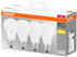 Osram 4er-Pack LED Lampe BASE E27 11W 1055Lumen warmweiss 2700K, hell wie 75W Glühlampen