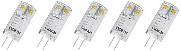Osram Base PIN LED-Stiftsockel G4 0,9W 100lm 5er F