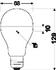 Osram Star LED-Lampe E27 19W 2.542lm 4.000K matt E