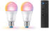 Wiz A60 LED matt WiFi E27 8,5W RGBW Remote 2er F