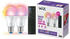 Wiz A60 LED matt WiFi E27 8,5W RGBW Remote 2er F