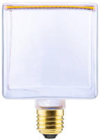 SEGULA LED-Leuchtmittel "LED Floating Cube 86 klar" E27 1 Stk. Extra-Warmwei&szlig; LED