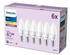 Philips LED-Kerze E14 4,9W 470m 2.700K matt 6er F