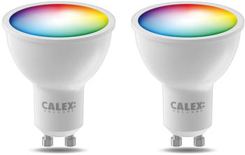 CalEx Smart LED-Reflektor GU10 4,9W RGB CCT 2er G