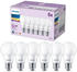 Philips LED-Lampe E27 8W 806lm 2.700K matt 6er F