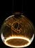 Segula Floating Globe twisted G150 E27 6W grau