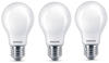 Philips LED-Lampe Classic E27 A60 8,5W 2.700K 3er E